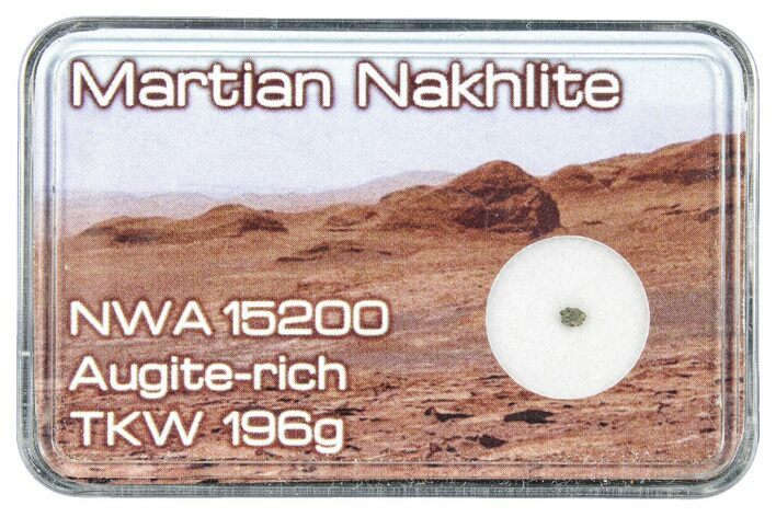 Martian Nakhlite Meteorite Fragment - NWA #292167